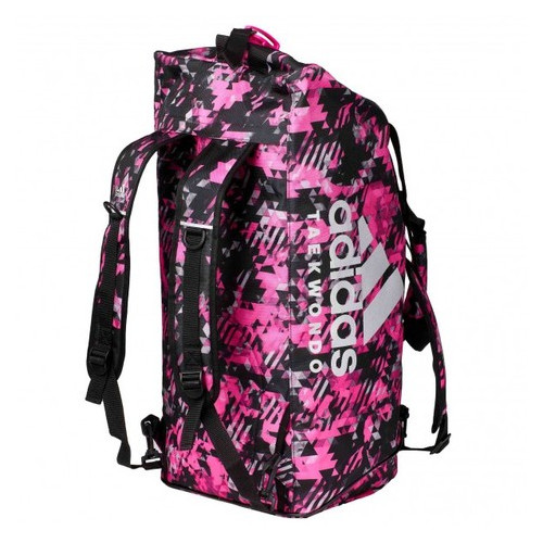 Сумка-рюкзак Adidas 2 in 1 Bag Taekwondo Nylon adiACC052 Рожева (M) фото №1