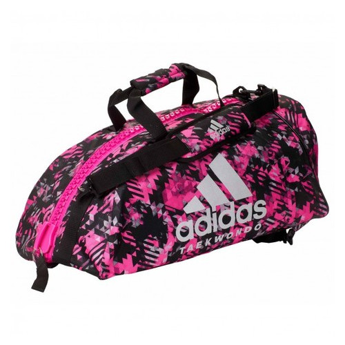 Сумка-рюкзак Adidas 2 in 1 Bag Taekwondo Nylon adiACC052 Рожева (M) фото №6