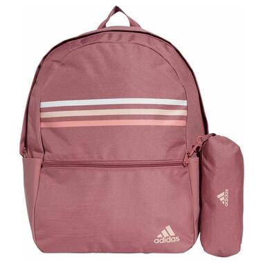 Рюкзак міський спортивний шкільний Adidas Classic Horizontal 3-S рожевий IZ1897 (M-13702068) фото №2