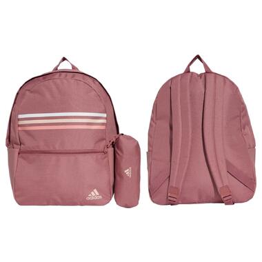 Рюкзак міський спортивний шкільний Adidas Classic Horizontal 3-S рожевий IZ1897 (M-13702068) фото №1