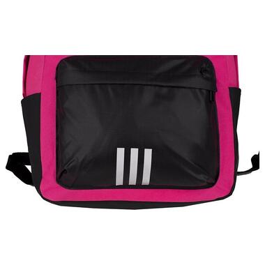 Шкільний міський спортивний рюкзак Adidas adidas Classic Badge of Sport 3-Stripes рожево-чорний IK5723 (M-13557963) фото №6