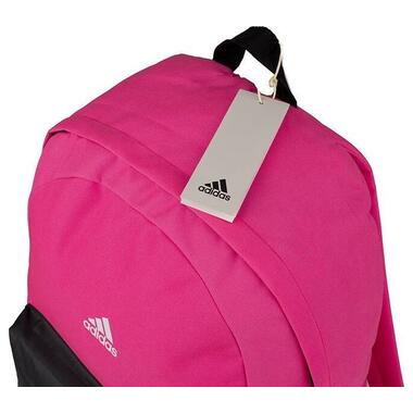 Шкільний міський спортивний рюкзак Adidas adidas Classic Badge of Sport 3-Stripes рожево-чорний IK5723 (M-13557963) фото №8
