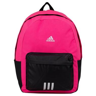 Шкільний міський спортивний рюкзак Adidas adidas Classic Badge of Sport 3-Stripes рожево-чорний IK5723 (M-13557963) фото №2