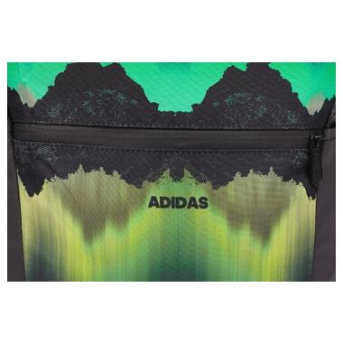 Шкільний міський спортивний рюкзак Adidas Street Camper чорно-зелений HN7760 (M-13558868) фото №3