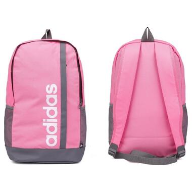 Шкільний спортивний рюкзак Adidas Urban adidas Linear Essentials Logo рожево-сірий HM9110 (M-13558870) фото №1