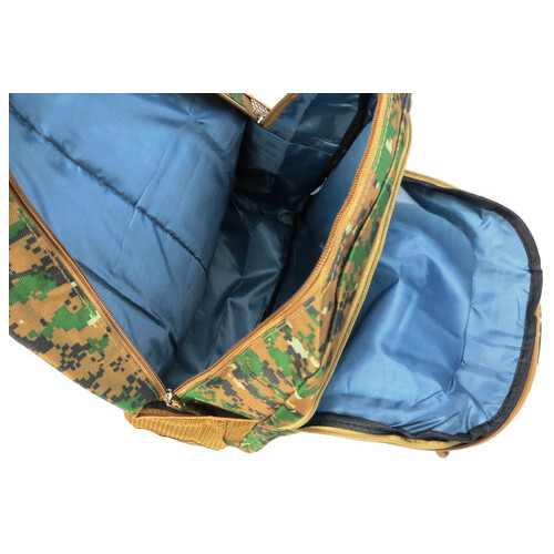 Міський рюкзак в стилі мілітарі 22L Battlegrounds камуфляж піксель фото №9