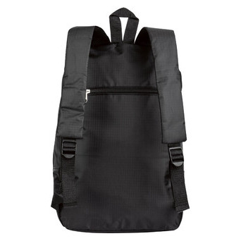 Складаний рюкзак міський з нейлону 20L Topmove чорний фото №4