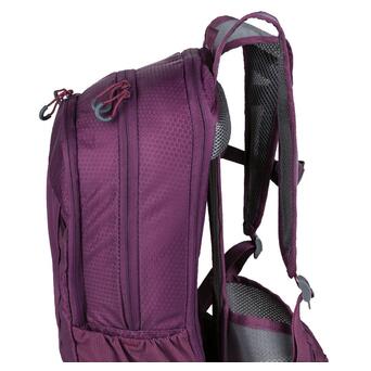Спортивний рюкзак зі збільшенням об'єму та дощовиком Crivit 14 3L фіолетовий фото №3