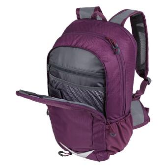 Спортивний рюкзак зі збільшенням об'єму та дощовиком Crivit 14 3L фіолетовий фото №6