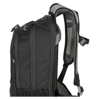 Спортивний рюкзак зі збільшенням об'єму та дощовиком Crivit 14 3L чорний фото №3