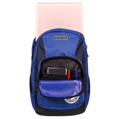 Міський рюкзак 23L DC Mens The Locker Backpacks синій з чорним фото №5