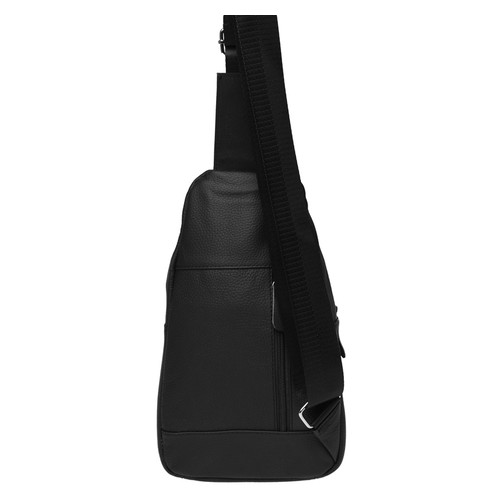 Шкіряний чоловічий рюкзак Borsa Leather K1318-black фото №3