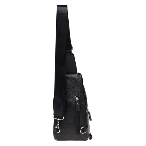 Шкіряний чоловічий рюкзак Borsa Leather K15058-black фото №3
