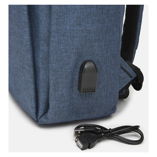 Чоловічий рюкзак Monsen C1638-blue фото №5