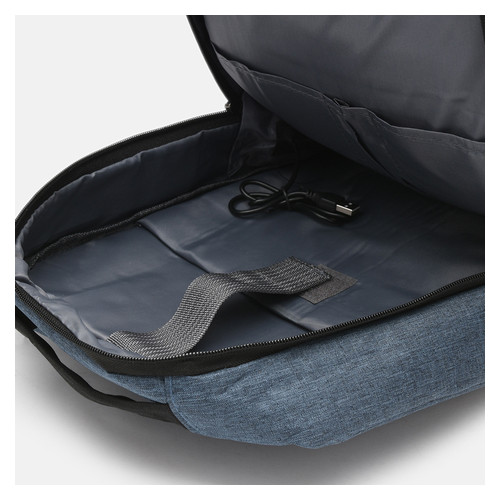 Чоловічий рюкзак Monsen C19011-blue фото №6