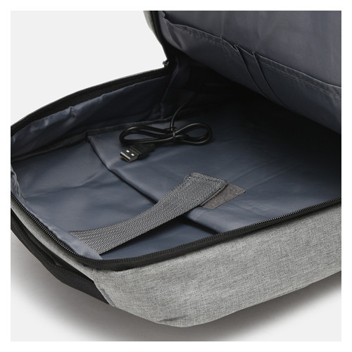 Чоловічий рюкзак Monsen C19011-grey фото №6