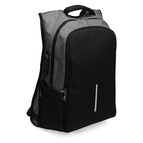 Чоловічий рюкзак для ноутбука Monsen 1Rem8328gr-black фото №1