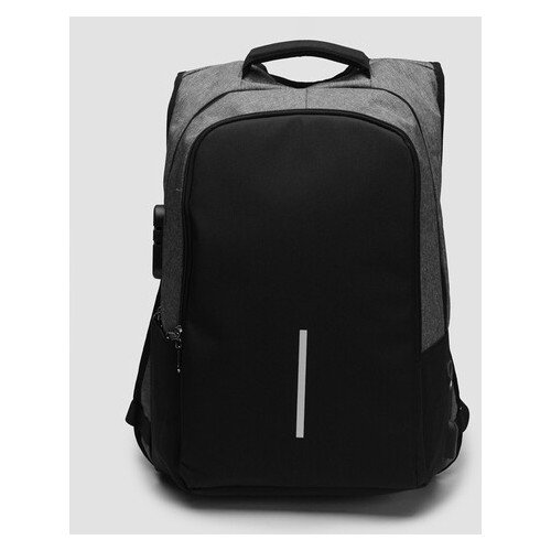Чоловічий рюкзак для ноутбука Monsen 1Rem8328gr-black фото №2