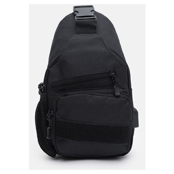 Чоловічий рюкзак через плече Monsen C1HSSA0708bl-black фото №2