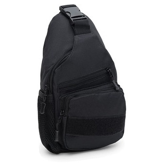 Чоловічий рюкзак через плече Monsen C1HSSA0708bl-black фото №1