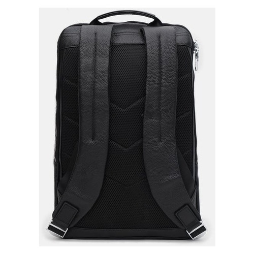 Чоловічий шкіряний рюкзак Ricco Grande K16475bl-black фото №3