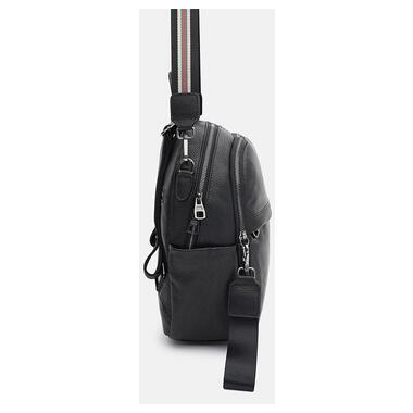 Жіночий шкіряний рюкзак Ricco Grande K18095bl-black фото №4