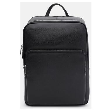 Чоловічий шкіряний рюкзак Ricco Grande K1b1210606bl-black фото №2