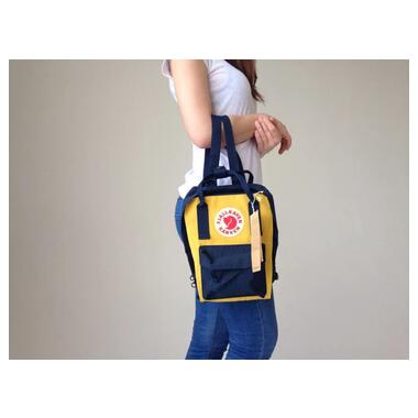 Рюкзак fjallraven XPRO kanken classic желто-синий WM-3582_317 фото №4