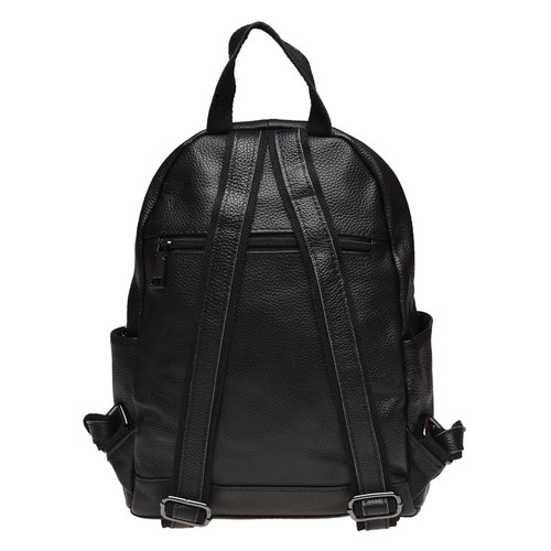 Шкіряний жіночий рюкзак Keizer K110086-black фото №3