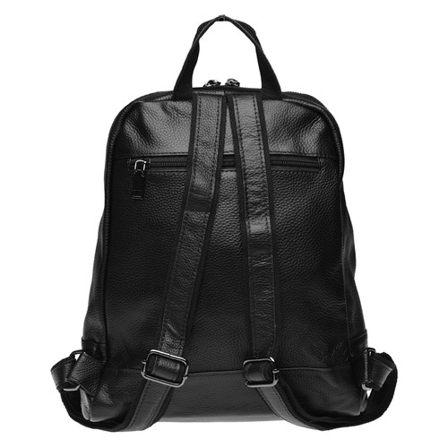 Шкіряний жіночий рюкзак Keizer K111085-black фото №3