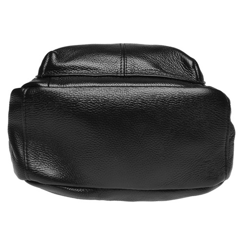 Шкіряний жіночий рюкзак Keizer K1339-black фото №4