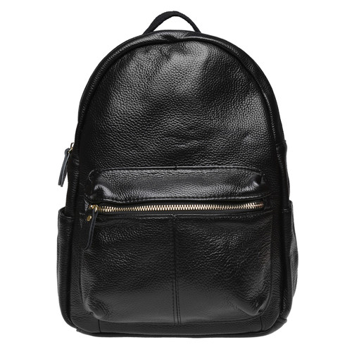 Шкіряний жіночий рюкзак Keizer K1339-black фото №2