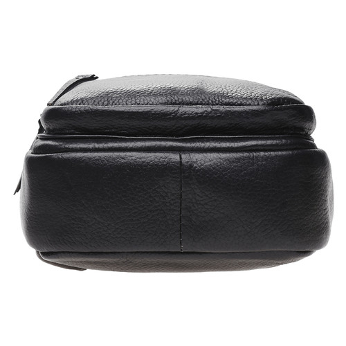 Чоловічий шкіряний рюкзак Keizer K11037-black фото №4