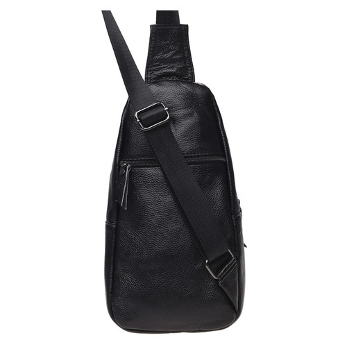 Чоловічий шкіряний рюкзак Keizer K11037-black фото №3
