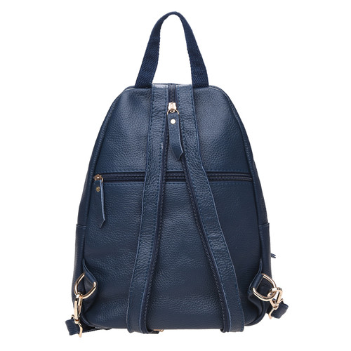 Шкіряний жіночий рюкзак Keizer K11032-blue фото №3