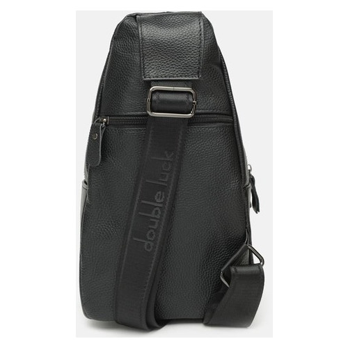 Чоловічий рюкзак шкіряний Keizer K11808-black фото №3