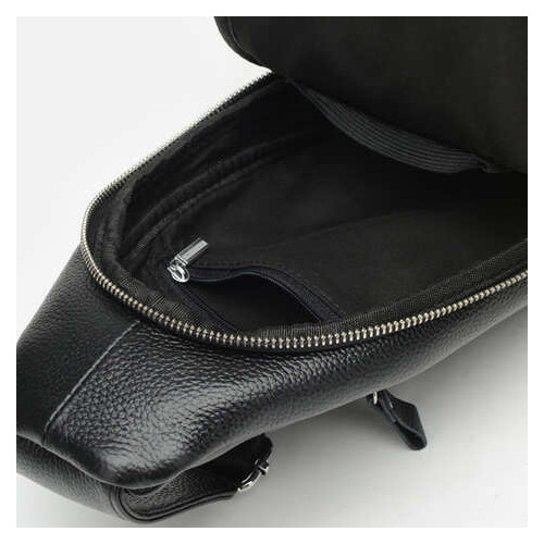Чоловічий шкіряний рюкзак Keizer K15021-black фото №5