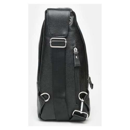 Чоловічий шкіряний рюкзак Keizer K15021-black фото №3