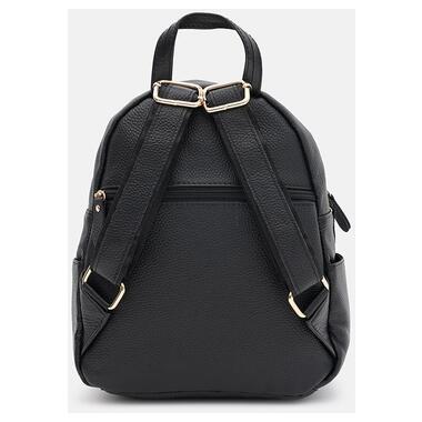 Жіночий шкіряний рюкзак Keizer K1172bl-black фото №3