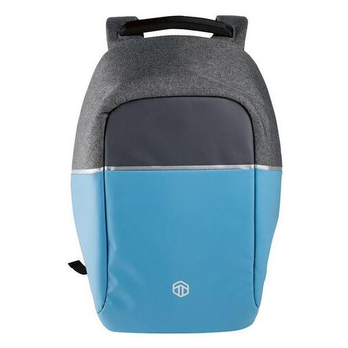 Рюкзак антизлодій з Rfid Topmove IAN352250 сірий з блакитним фото №3