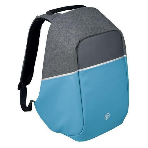 Рюкзак антизлодій з Rfid Topmove IAN352250 сірий з блакитним фото №2