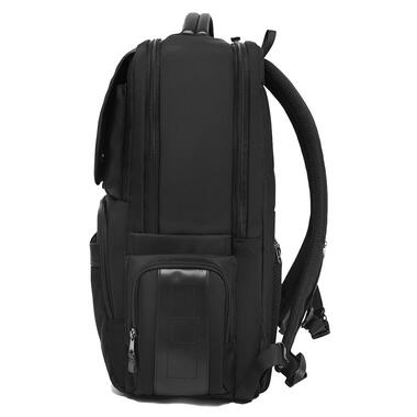 Міський рюкзак Tigernu T-B3916 для 17-дюймового ноутбука (Чорний) фото №3
