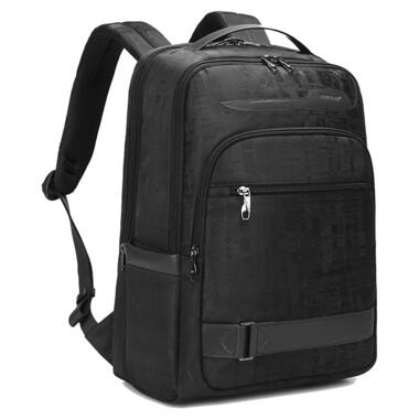Рюкзак для офісу Tigernu T-B9058 з відділом під 15.6-дюймовий ноутбук (Чорний) фото №4