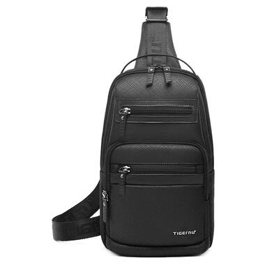 Рюкзак на одне плече Tigernu T-S8173 (Чорний) фото №1