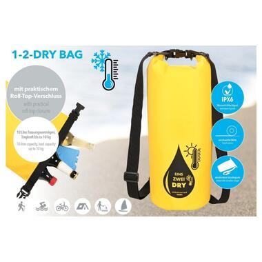 Сумка-рюкзак TROIKA з функцією охолодження, жовта фото №4