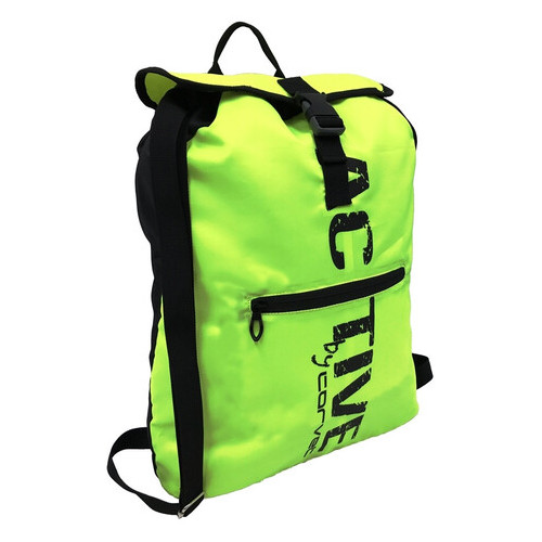 Спортивний рюкзак-мішок 13L Corvet, BP2126-48 салатовий фото №1