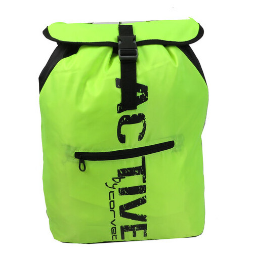 Спортивний рюкзак-мішок 13L Corvet, BP2126-48 салатовий фото №3