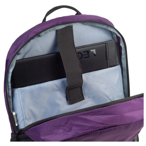 Легкий рюкзак для ноутбука 15,6 дюймів Vinel 20L фіолетовий фото №4