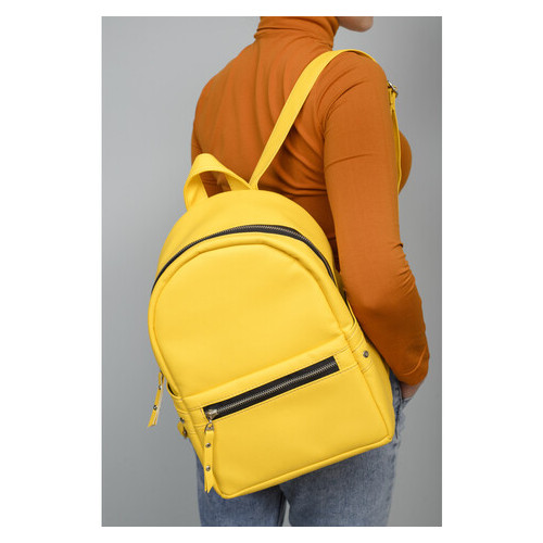Жіночий рюкзак Sambag Dali BPS жовтий 15373028e фото №2