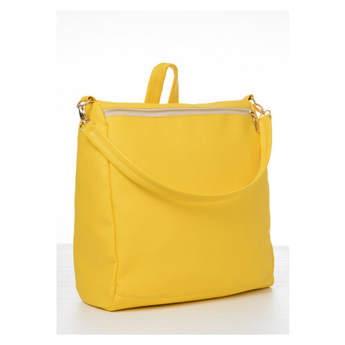 Жіночий рюкзак Sambag Trinity MZO жовтий 28309028 фото №3
